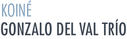 Gonzalo del Val trío - logo