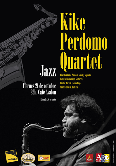 Kike Perdomo Cuarteto - Cartel