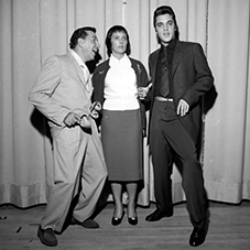 Louis Prima, Keely Smith con Elvis Presley