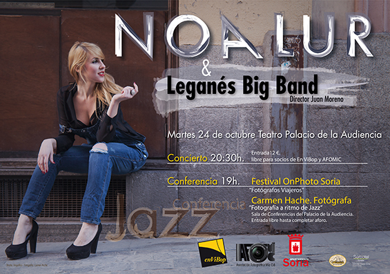 enViBop 139 - Noa Lur y Big Band de Leganés - cartel P